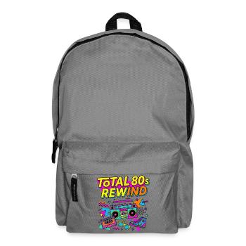 Total 80s Rewind - Rucksack - Mittelgrau - Vorne