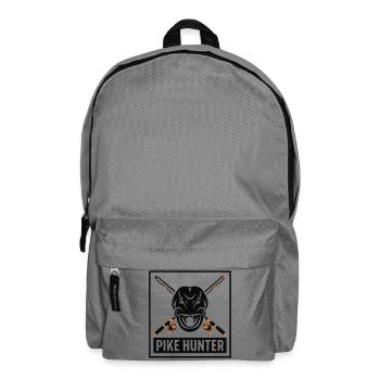 Pike Jaeger Coat of Arms Logo - Backpack - elephant grey - Front