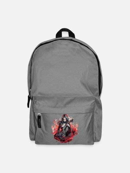 Cellospieler Cellist-Musiker Gothic-Witchcraft - Rucksack - Mittelgrau