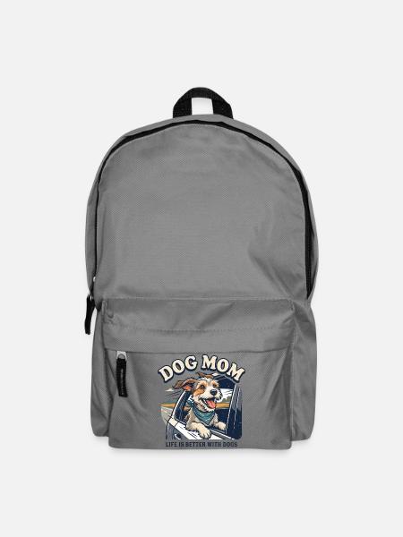 Hundemama - Rucksack - Mittelgrau