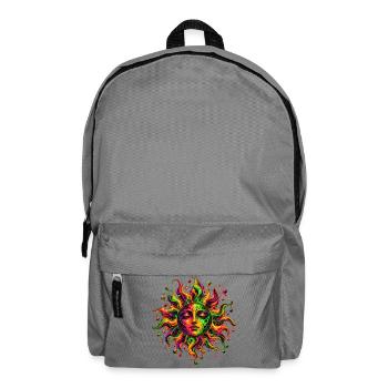 Solare Träumerei - Rucksack - Mittelgrau - Vorne