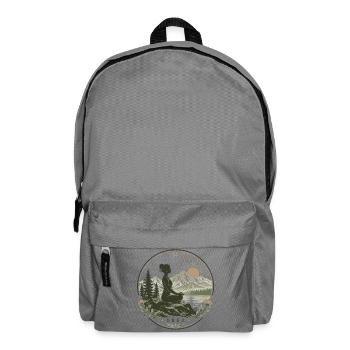  Meditation Yoga Relaxing Pilates Spiritual-Sport - Rucksack - Mittelgrau - Vorne