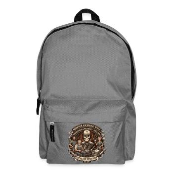 Hillside Reparaturshop Rockabilly - Rucksack - Mittelgrau - Vorne