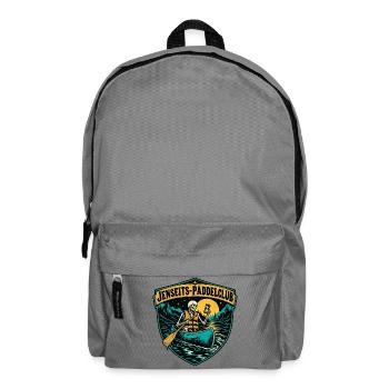 Jenseits-Paddelclub - Rucksack - Mittelgrau - Vorne