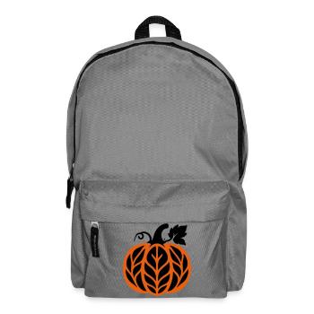 Kuerbis Herbstlaub Icon - Rucksack - Mittelgrau - Vorne