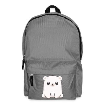 Eisbär - Rucksack - Mittelgrau - Vorne
