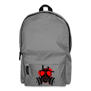 death is everywhere - Backpack - elephant grey - Front