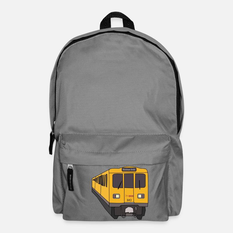 U-Bahn - Rucksack - Mittelgrau