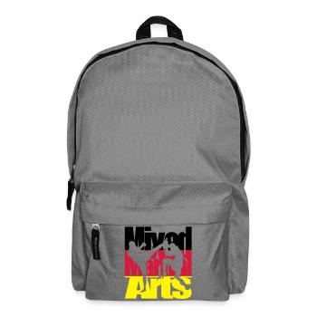 Mixed Martial Arts Deutsch - Rucksack - Mittelgrau - Vorne