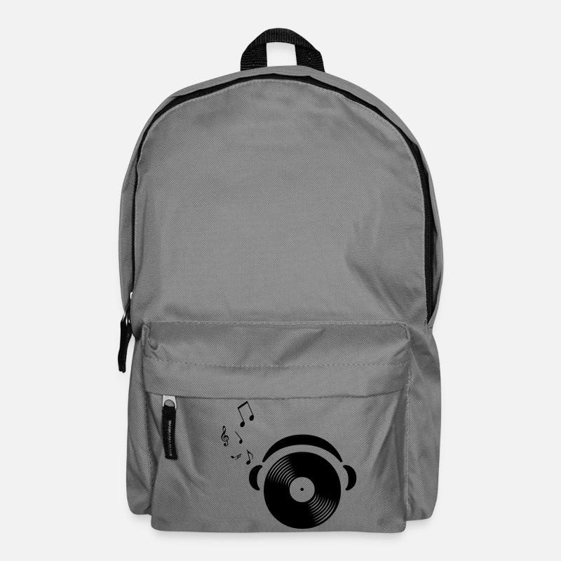 Vinyl DJ - Rucksack - Mittelgrau