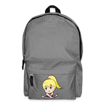 Chibi Anime Manga Splitkick - Rucksack - Mittelgrau - Vorne