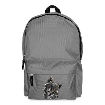 Australian Shepherd - Rucksack - Mittelgrau - Vorne