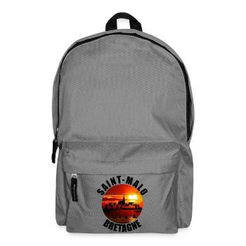 Saint Malo - Backpack - elephant grey - Front