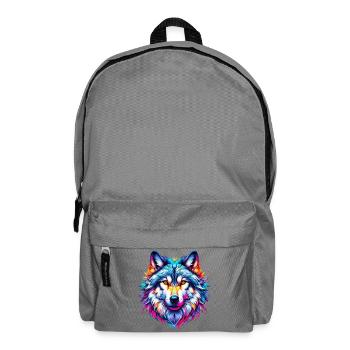 Wolf - Rucksack - Mittelgrau - Vorne
