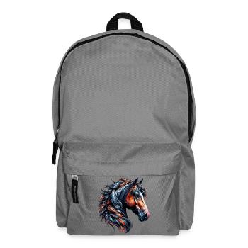 Horse - Backpack - elephant grey - Front