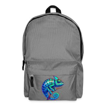 Chameleon - Backpack - elephant grey - Front