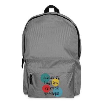 GELIEBTE. VIELEN DANK. DANKE HERRIN. GELIEBTE - Rucksack - Mittelgrau - Vorne