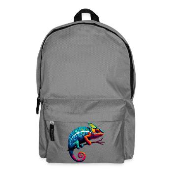 Chameleon - Backpack - elephant grey - Front
