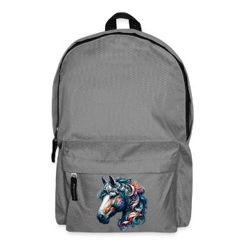 Cheval - Sac à dos - gris éléphant - Devant