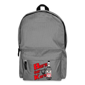 Korn , Party , Weizenkorn Born for Weizenkorn (25) - Backpack - elephant grey - Front