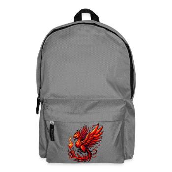 Red Phoenix - Backpack - elephant grey - Front