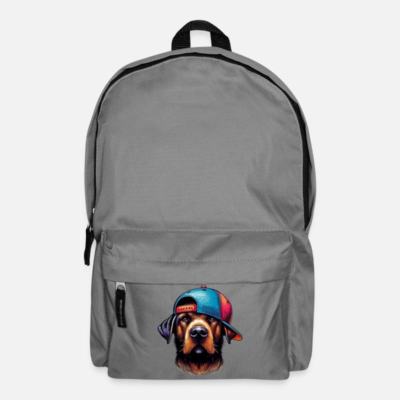 Hund - Rucksack - Mittelgrau