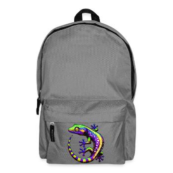 Gecko - Backpack - elephant grey - Front