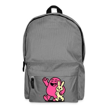 Happy Friends! - Rucksack - Mittelgrau - Vorne