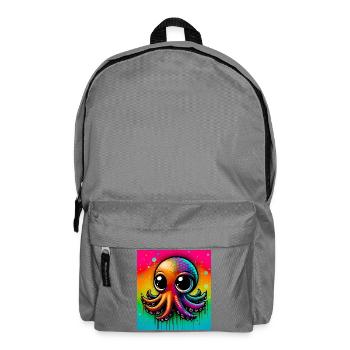 Octopus - Backpack - elephant grey - Front