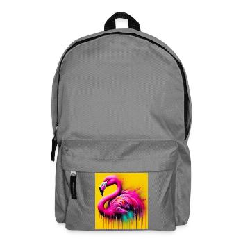Flamant - Sac à dos - gris éléphant - Devant