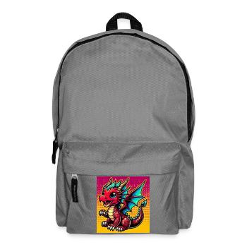 dragon - Backpack - elephant grey - Front