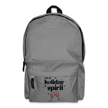 Voller Urlaubsstimmung - Rucksack - Mittelgrau - Vorne