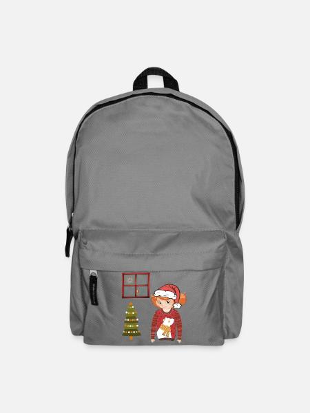 Winterzauber - Rucksack - Mittelgrau