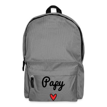 OPA. PAPA. VATERTAG. FROHER VATERTAG - Rucksack - Mittelgrau - Vorne