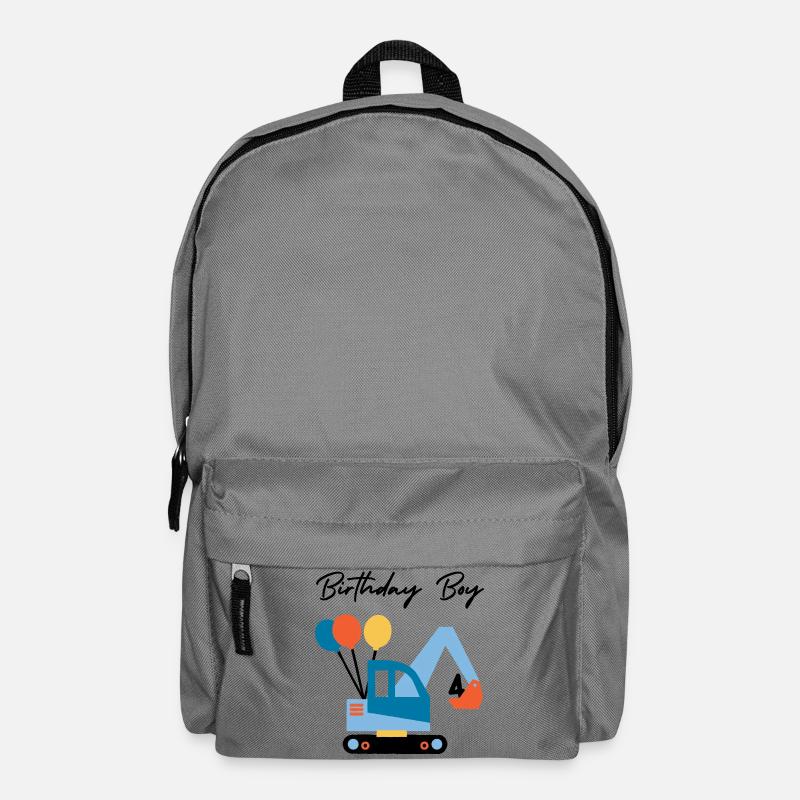 Leichter Bagger - Rucksack - Mittelgrau