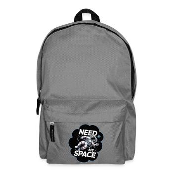 Voyage spatial disant : j’ai besoin de mon espace - Sac à dos - gris éléphant - Devant
