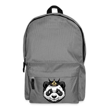 Couronne de tête de panda - Sac à dos - gris éléphant - Devant