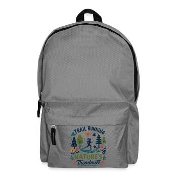Trailrunning Natur's Laufband Floral - Rucksack - Mittelgrau - Vorne