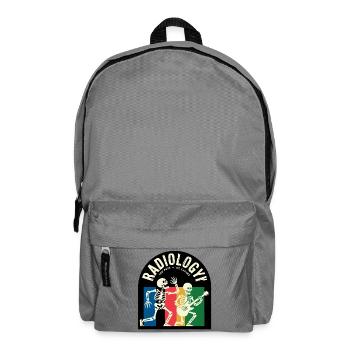 X-ray Skeletons Radiology Motif - Backpack - elephant grey - Front