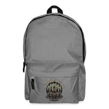Gothic Halloween - Backpack - elephant grey - Front