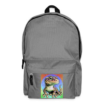 Gecko - Sac à dos - gris éléphant - Devant
