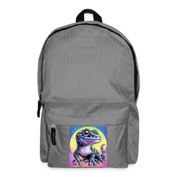 Gecko - Backpack - elephant grey - Front