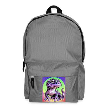 Gecko - Rucksack - Mittelgrau - Vorne