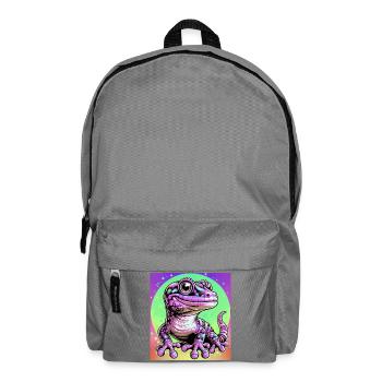 Gecko - Backpack - elephant grey - Front