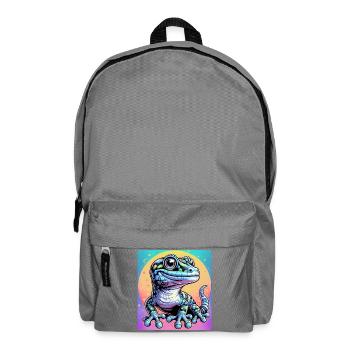 Gecko - Backpack - elephant grey - Front