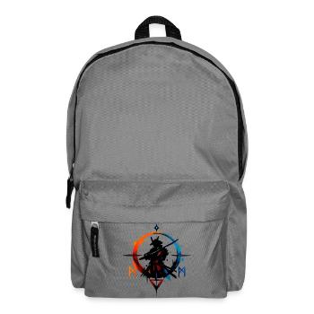 Feuer Eis Runenring - Rucksack - Mittelgrau - Vorne