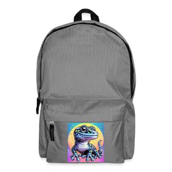 Gecko - Rucksack - Mittelgrau - Vorne