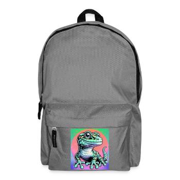 Gecko - Backpack - elephant grey - Front