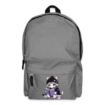 Leserchat - Rucksack - Mittelgrau - Vorne