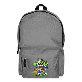 Little Soccer Champion Kids – Soccer Champion Desi - Rucksack - Mittelgrau - Vorne